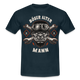 Biker Shirt Böser alter Mann Lustiges T-Shirt - navy