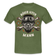 Biker Shirt Böser alter Mann Lustiges T-Shirt - military green