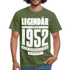 70. Geburtstag Geboren 1952 Zur Perfektion gereift Geschenk T-Shirt - military green