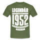 70. Geburtstag Geboren 1952 Zur Perfektion gereift Geschenk T-Shirt - military green