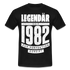 40. Geburtstag Geboren 1982 Zur Perfektion gereift Geschenk T-Shirt - black