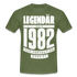 40. Geburtstag Geboren 1982 Zur Perfektion gereift Geschenk T-Shirt - military green