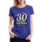 30. Mädels Geburtstag 30 Years of Awesome Geburtstags Geschenk Premium T-Shirt - royal blue