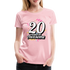20. Mädels Geburtstag 20 Years of Awesome Geburtstags Geschenk Premium T-Shirt - rose shadow