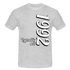 Geburtstags Geschenk Shirt Legendär seit 1992 T-Shirt - heather grey