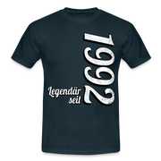 Geburtstags Geschenk Shirt Legendär seit 1992 T-Shirt - navy