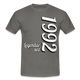 Geburtstags Geschenk Shirt Legendär seit 1992 T-Shirt - graphite grey