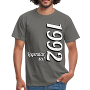 Geburtstags Geschenk Shirt Legendär seit 1992 T-Shirt - graphite grey