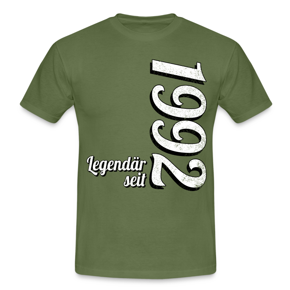 Geburtstags Geschenk Shirt Legendär seit 1992 T-Shirt - military green