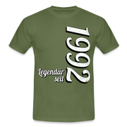 Geburtstags Geschenk Shirt Legendär seit 1992 T-Shirt - military green