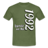 Geburtstags Geschenk Shirt Legendär seit Mai 1992 T-Shirt - military green
