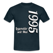 Geburtstags Geschenk Shirt Legendär seit Mai 1995 T-Shirt - navy