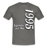 Geburtstags Geschenk Shirt Legendär seit Mai 1995 T-Shirt - graphite grey