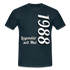 Geburtstags Geschenk Shirt Legendär seit Mai 1988 T-Shirt - navy