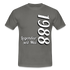 Geburtstags Geschenk Shirt Legendär seit Mai 1988 T-Shirt - graphite grey
