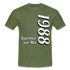 Geburtstags Geschenk Shirt Legendär seit Mai 1988 T-Shirt - military green