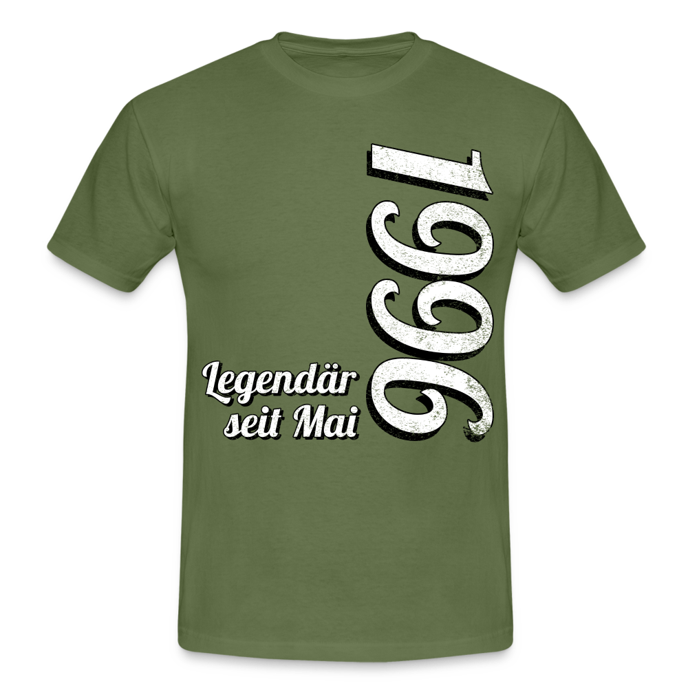 Geburtstags Geschenk Shirt Legendär seit Mai 1996 T-Shirt - military green