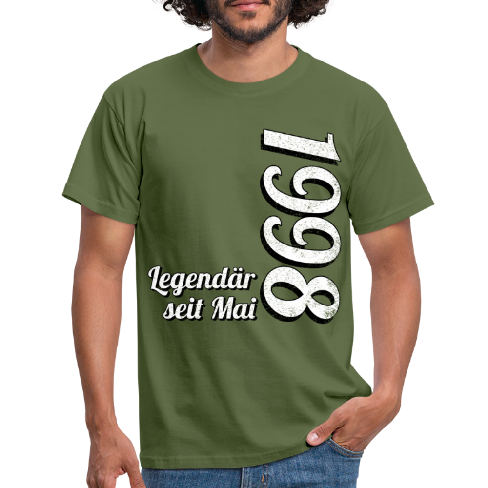 Geburtstags Geschenk Shirt Legendär seit Mai 1978 T-Shirt - military green