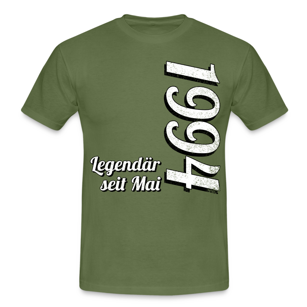 Geburtstags Geschenk Shirt Legendär seit Mai 1994 T-Shirt - military green