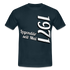 Geburtstags Geschenk Shirt Legendär seit Mai 1971 T-Shirt - navy