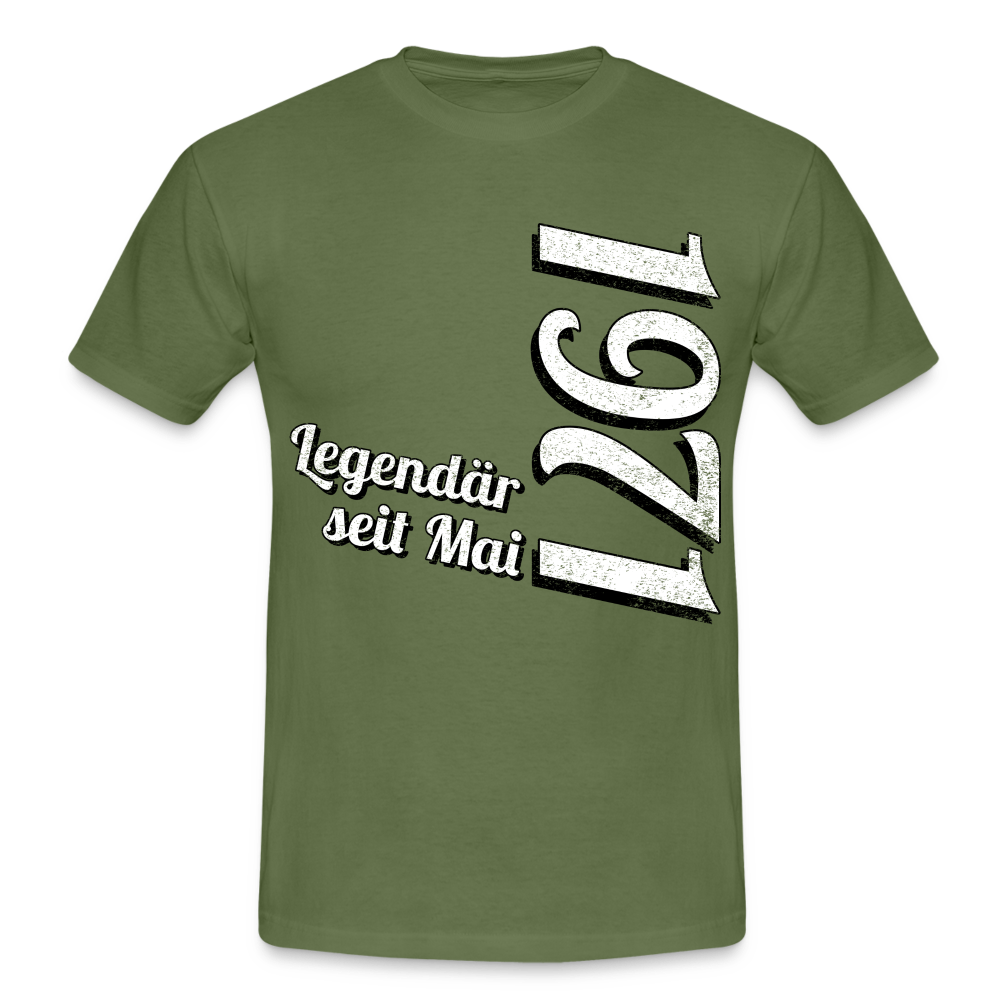 Geburtstags Geschenk Shirt Legendär seit Mai 1971 T-Shirt - military green