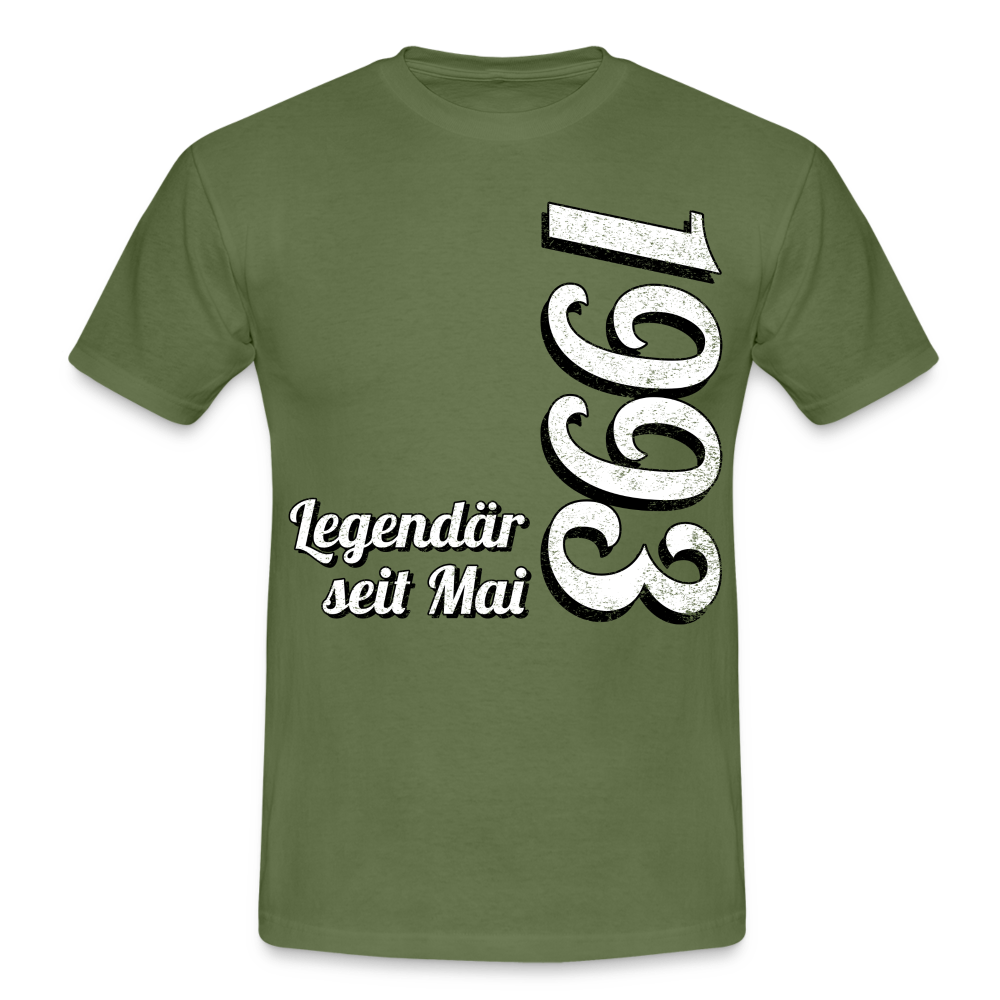 Geburtstags Geschenk Shirt Legendär seit Mai 1993 T-Shirt - military green