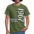 Geburtstags Geschenk Shirt Legendär seit Mai 1967 T-Shirt - military green