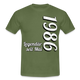 Geburtstags Geschenk Shirt Legendär seit Mai 1986 T-Shirt - military green