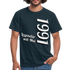 Geburtstags Geschenk Shirt Legendär seit Mai 1991 T-Shirt - navy