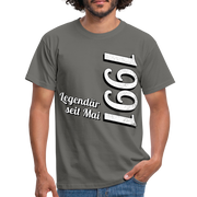 Geburtstags Geschenk Shirt Legendär seit Mai 1991 T-Shirt - graphite grey