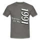 Geburtstags Geschenk Shirt Legendär seit Mai 1991 T-Shirt - graphite grey
