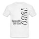 Geburtstags Geschenk Shirt Legendär seit Mai 1980 T-Shirt - white