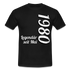 Geburtstags Geschenk Shirt Legendär seit Mai 1980 T-Shirt - black