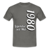 Geburtstags Geschenk Shirt Legendär seit Mai 1980 T-Shirt - graphite grey