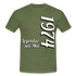 Geburtstags Geschenk Shirt Legendär seit Mai 1974 T-Shirt - military green
