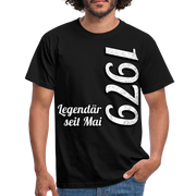 Geburtstags Geschenk Shirt Legendär seit Mai 1979 T-Shirt - black