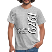Geburtstags Geschenk Shirt Legendär seit Mai 1979 T-Shirt - heather grey
