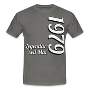 Geburtstags Geschenk Shirt Legendär seit Mai 1979 T-Shirt - graphite grey