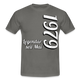 Geburtstags Geschenk Shirt Legendär seit Mai 1979 T-Shirt - graphite grey