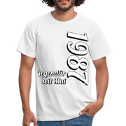 Geburtstags Geschenk Shirt Legendär seit Mai 1987 T-Shirt - white