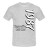 Geburtstags Geschenk Shirt Legendär seit Mai 1987 T-Shirt - heather grey