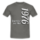 Geburtstags Geschenk Shirt Legendär seit Mai 1976 T-Shirt - graphite grey