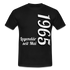Geburtstags Geschenk Shirt Legendär seit Mai 1965 T-Shirt - black