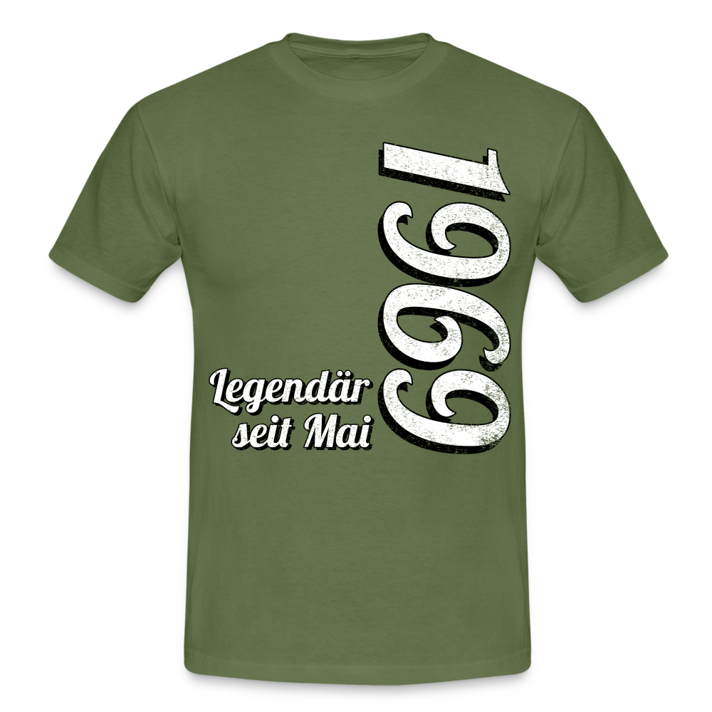 Geburtstags Geschenk Shirt Legendär seit Mai 1969 T-Shirt - military green