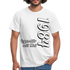 Geburtstags Geschenk Shirt Legendär seit Mai 1984 T-Shirt - white