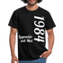 Geburtstags Geschenk Shirt Legendär seit Mai 1984 T-Shirt - black