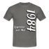 Geburtstags Geschenk Shirt Legendär seit Mai 1984 T-Shirt - graphite grey