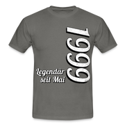 Geburtstags Geschenk Shirt Legendär seit Mai 1999 T-Shirt - graphite grey