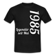 Geburtstags Geschenk Shirt Legendär seit Mai 1985 T-Shirt - black