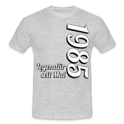 Geburtstags Geschenk Shirt Legendär seit Mai 1985 T-Shirt - heather grey
